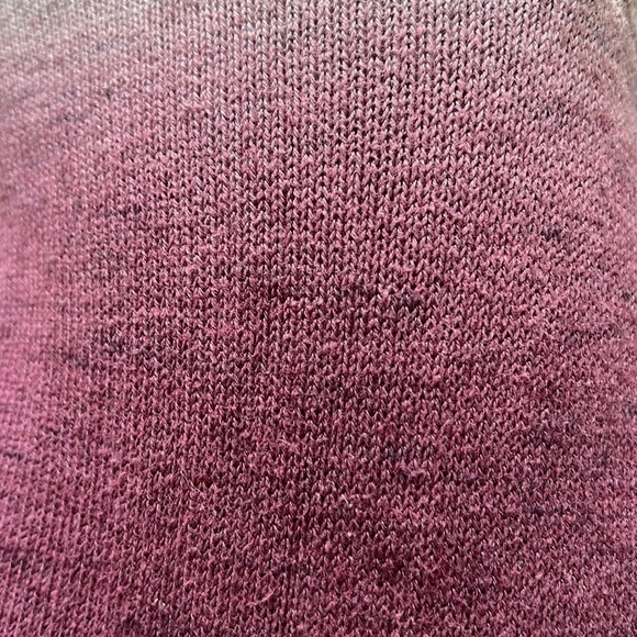 American Eagle Women’s Purple Ombré Long Sleeve Sweater Sz S - Picture 6 of 6